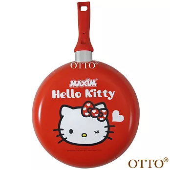 Hello Kitty 24CM平底鍋(附鍋鏟)OT-2410R