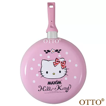 Hello Kitty 24CM平底鍋(附鍋鏟)OT-2410P