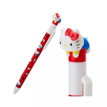 《Sanrio》HELLO KITTY可愛趴趴造型自動鉛筆(元氣小物紅)