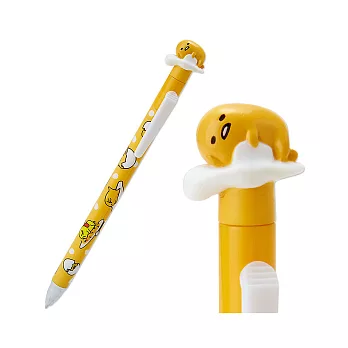 《Sanrio》蛋黃哥慵懶側躺造型自動鉛筆(集合點點)