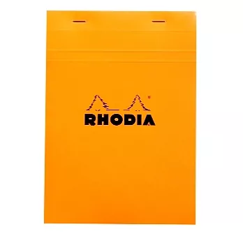 【Rhodia】Basics_N°16上翻裝訂筆記本(方眼/白內頁)(橘)(A5)