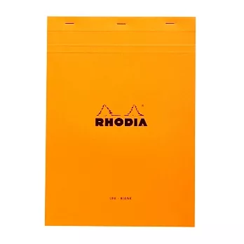 【Rhodia】Basics_N°18上翻裝訂筆記本(空白/白內頁)(橘)(A4)