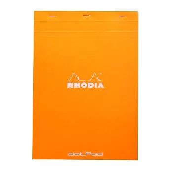 【Rhodia】Basics_N°18上翻裝訂筆記本(點陣/白內頁)(橘)(A4)