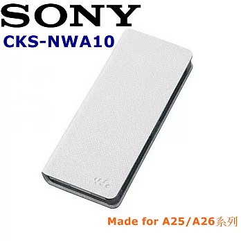 SONY原廠 日本直運 CKS-NWA10 NW-A10系列、NW-A25、NW-A26HN NW-A15 NW-A17高質感原廠掀蓋保護套 3色可選擇天使白