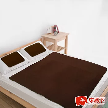 床殿下 Fleece抓毛絨 12hr發熱蓄暖墊(發熱墊)雙人床+2枕