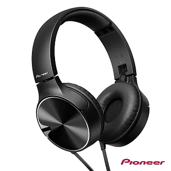 Pioneer SE-MJ722T 重低音耳罩式音樂通話耳機黑色