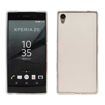 【BIEN】SONY Xperia Z5 輕量氣質軟質手機殼 (霧白)