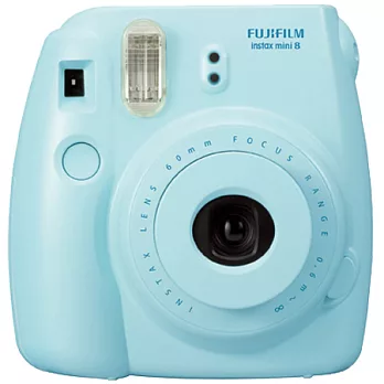 (公司貨)FUJIFILM instax mini 8 拍立得相機-送空白底片一盒/藍色