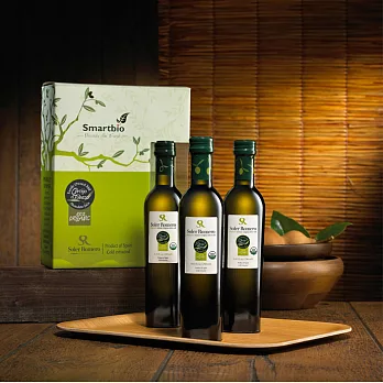 莎蘿瑪有機百年莊園橄欖油禮盒(250ml*3瓶)