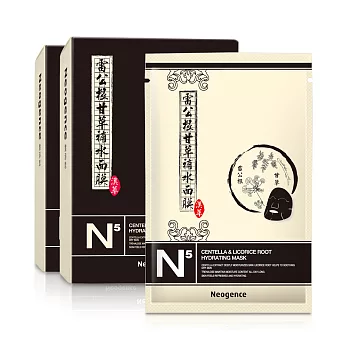 Neogence 霓淨思 雷公根甘草補水面膜★2入組(30ml/片x12)