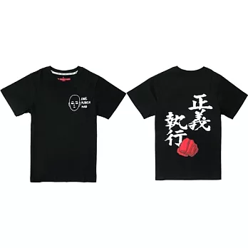 一拳超人-潮流T-shirt(琦玉)S黑色