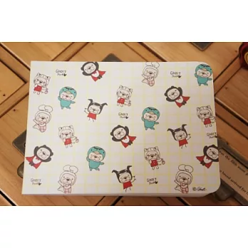 鬼畫福 A6膠裝筆記本-阿朗基