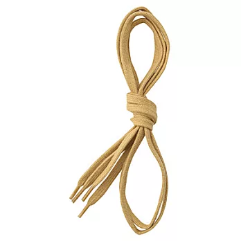 [MUJI無印良品]撥水加工棉水洗休閒鞋專用鞋帶120cm黃色