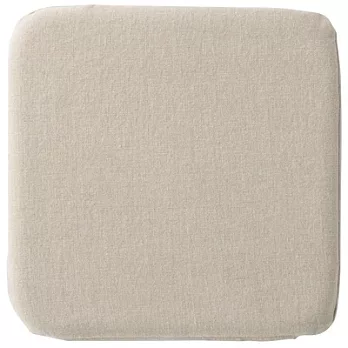 [MUJI無印良品]水洗麻座墊套/原色/方形原色