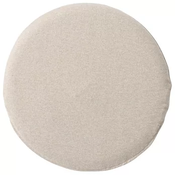 [MUJI無印良品]棉天竺坐墊套/米色/圓形米色