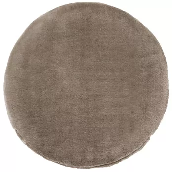 [MUJI無印良品]暖纖毛座墊套/圓形米色(本體需另購)米色