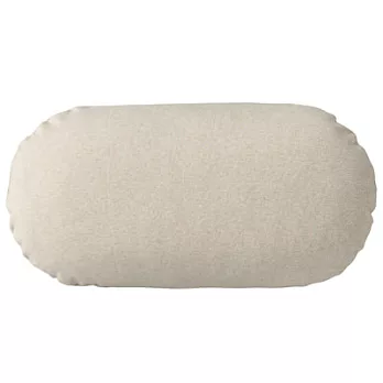 [MUJI無印良品]棉天竺抱枕套橢圓米色(本體需另購)米色