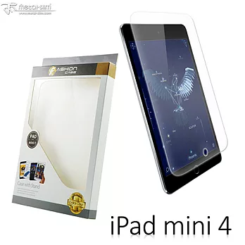 【Metal-Slim】Apple iPad mini 4 0.33mm 9H弧邊耐磨防指紋鋼化玻璃保護貼