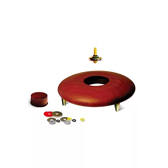 【賽先生科學工廠】美國反重力飄浮陀螺/櫻桃木