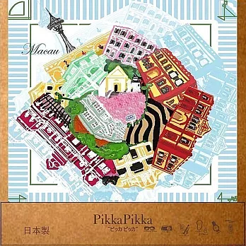 日本Pikka Pikka世界最細纖維毛孔潔淨布 /澳門特別款_天空下