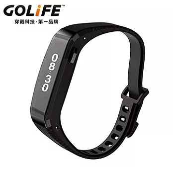 【GOLiFE】Care-X smart band智慧悠遊手環-黑色(贈悠遊卡錶帶)