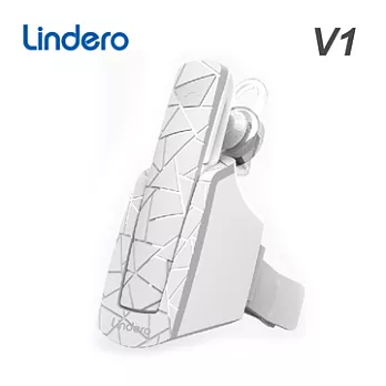 Lindero V1 一對二車用藍牙耳機-白色