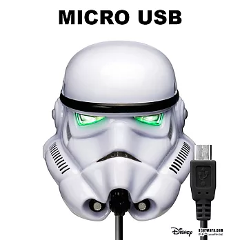 StarWars 星際大戰 MicroUSB 2A AC充電器 - 突擊兵突擊兵U