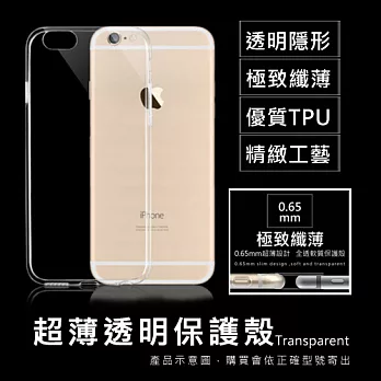 Apple iPhone6/6S 超薄透明點紋軟質保護殼