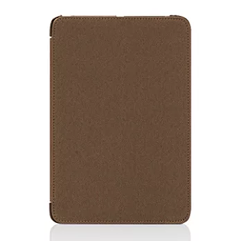 TUNEWEAR TUNEFOLIO Note for iPad mini 機能型布質皮套(支援開關機)棕