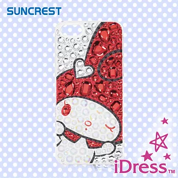 日本Suncrest Melody iPhone5/5S閃亮水鑽保護殼(俏皮眨眼)俏皮眨眼