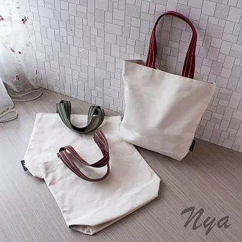 【Nya】DIY手繪肩背包(3色)棕色