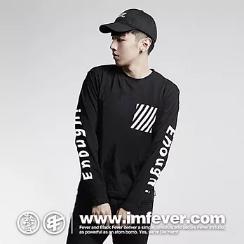 熱血FEVER ENOUGH 長TS黑色