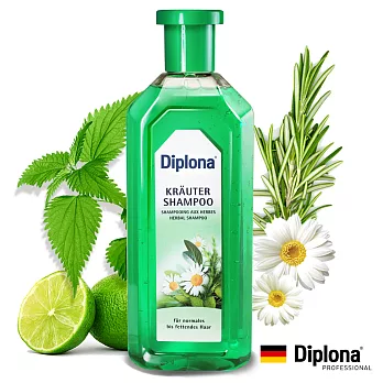 德國Diplona專業沙龍級清新七大草本洗髮精500ml