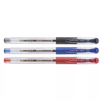 (3支1包)三菱UM151鋼珠筆0.5混色