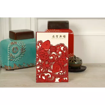 浮雕蕾絲新年卡 LSK-01