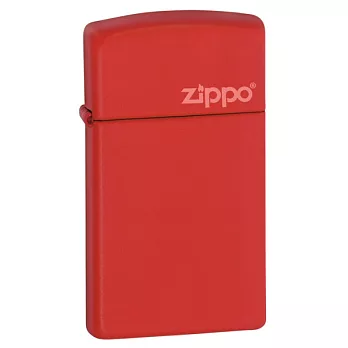 ZIPPO 1633ZL 紅烤漆ZIPPO Logo打火機紅色