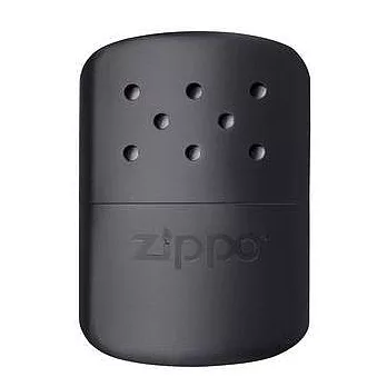 ZIPPO 40182 懷爐+油禮盒組-黑色黑色