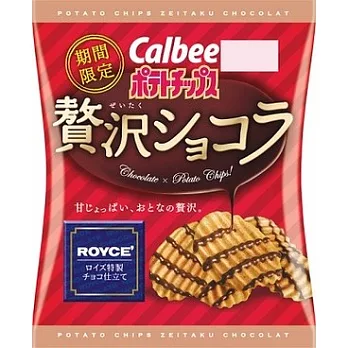 [Calbee]加樂比洋芋片-贅巧克力(52g)