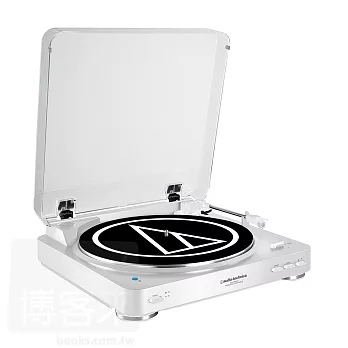 鐵三角 AT-LP60BT 白色 藍牙 無線 簡單好用的全自動黑膠唱盤