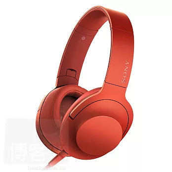 SONY MDR-100AAP 紅色 鍍鈦驅動單體 智慧型手機專用 耳罩式 立體聲耳機