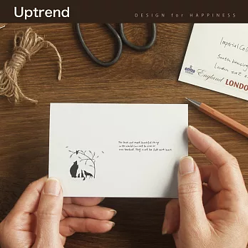 Uptrend 可愛插圖萬用卡│BE FELT WITH HEART