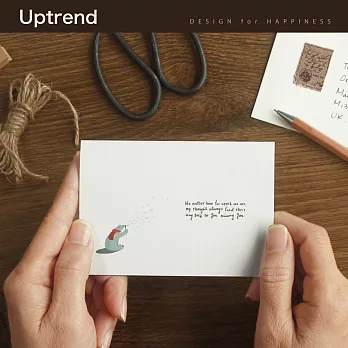 Uptrend 可愛插圖萬用卡│MISSING YOU