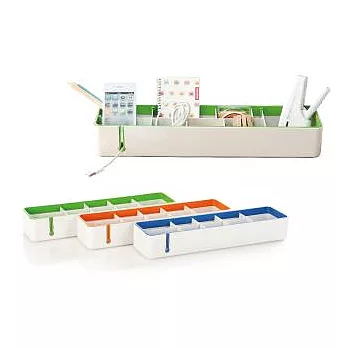 SYSMAX UNI 桌上型多功能整理盒 綠色