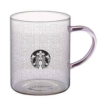 [星巴克]女神粉把手玻璃杯