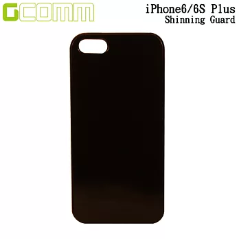 GCOMM iPhone6/6S Plus 5.5吋 Shinning Guard 亮炫柔韌保護殼紳士黑