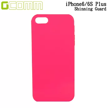 GCOMM iPhone6/6S Plus 5.5吋 Shinning Guard 亮炫柔韌保護殼玫瑰紅