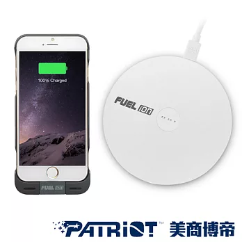 【Patriot美商博帝】iPhone6/6s 磁吸式無線充電組合(FUEL iON手機殼+充電盤)