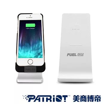 【Patriot美商博帝】iPhone5/5s 磁吸式無線充電組合(FUEL iON手機殼+充電直立座)