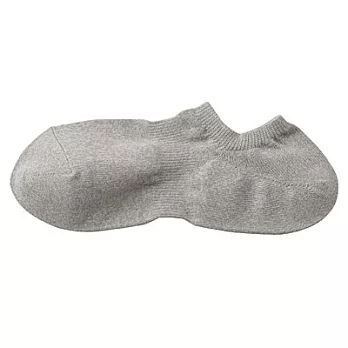 [MUJI無印良品]男有機棉混淺口直角襪米色26~28cm米色