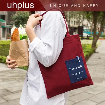 uhplus My favorites 散步手袋 - 生活(緋紅)